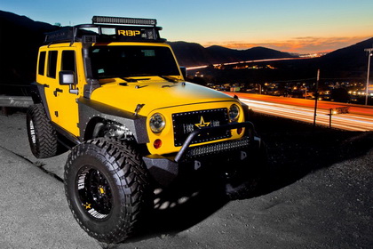 Jeep Wrangler with RBP  Grille NDX Series